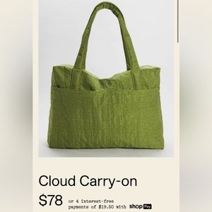 Baggu Cloud Carry-on